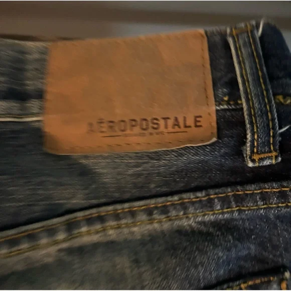 Aeropostale Kids Slim Bootcut Jeans - Picture 6 of 6